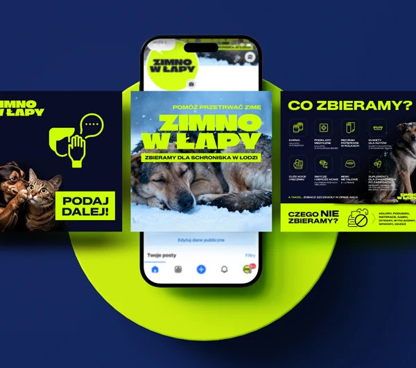 projekt Zimno w łapy